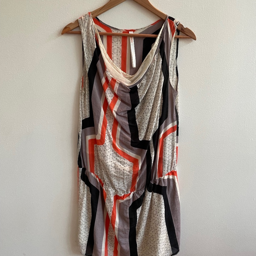 Renee C. Multi-colored Summer Dress